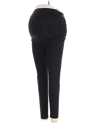 Pre-owned Isabel Maternity Active Pants In Black