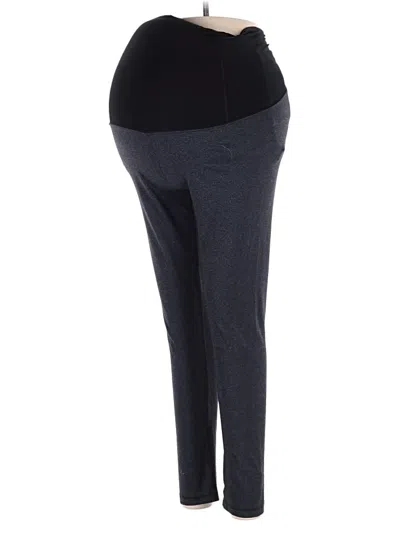 Pre-owned Isabel Maternity Active Pants In Black