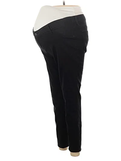 Pre-owned Isabel Maternity Active Pants In Black