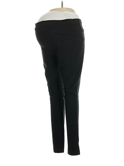Pre-owned Isabel Maternity Active Pants In Black