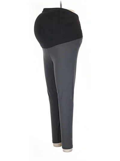 Pre-owned Isabel Maternity Active Pants In Black