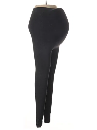 Pre-owned Isabel Maternity Active Pants In Black