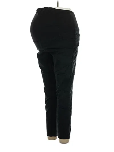 Pre-owned Isabel Maternity Active Pants In Black
