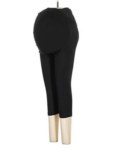 Pre-owned Isabel Maternity Active Pants In Black