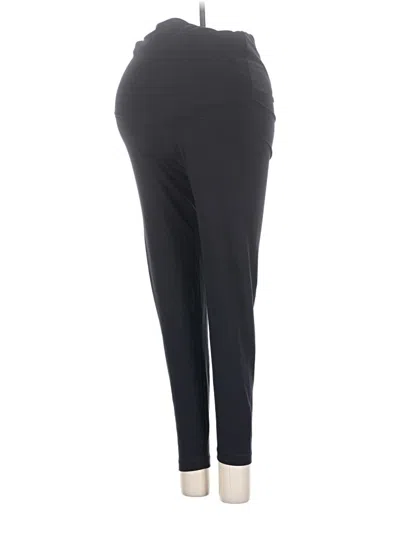 Pre-owned Isabel Maternity Active Pants In Black