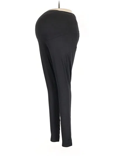 Pre-owned Isabel Maternity Active Pants In Black