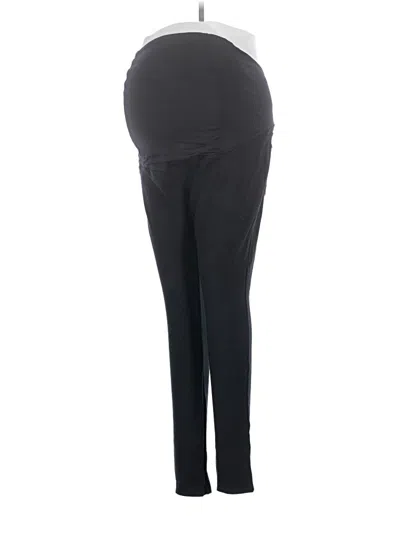Pre-owned Isabel Maternity Active Pants In Black