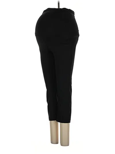 Pre-owned Isabel Maternity Active Pants In Black