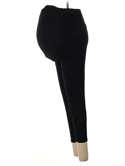 Pre-owned Isabel Maternity Active Pants In Black