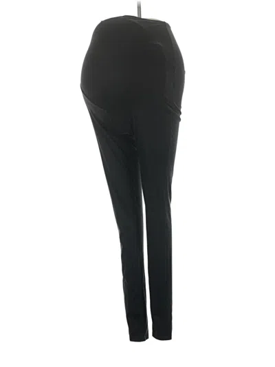 Pre-owned Isabel Maternity Active Pants In Black