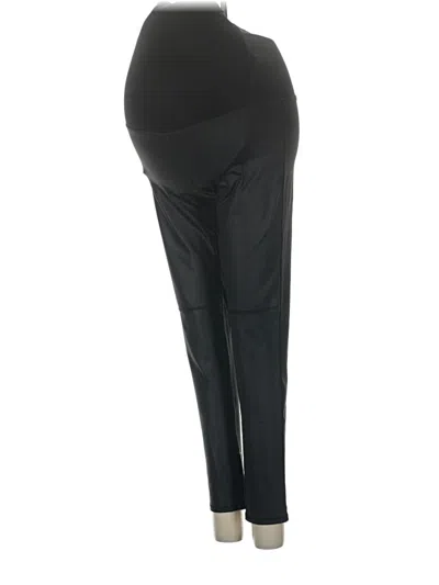 Pre-owned Isabel Maternity Active Pants In Black