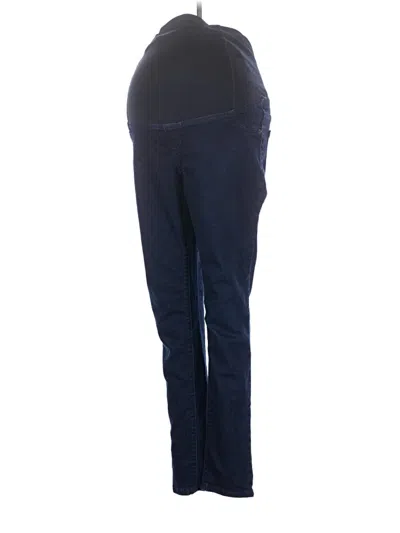 Pre-owned Isabel Maternity Active Pants In Blue