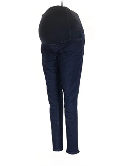 Pre-owned Isabel Maternity Active Pants In Blue