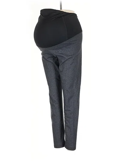 Pre-owned Isabel Maternity Active Pants In Gray