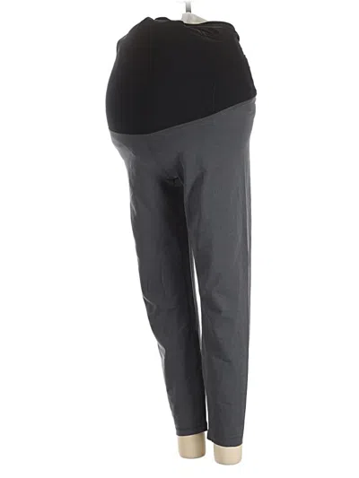 Pre-owned Isabel Maternity Active Pants In Gray