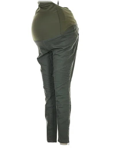 Pre-owned Isabel Maternity Active Pants In Green