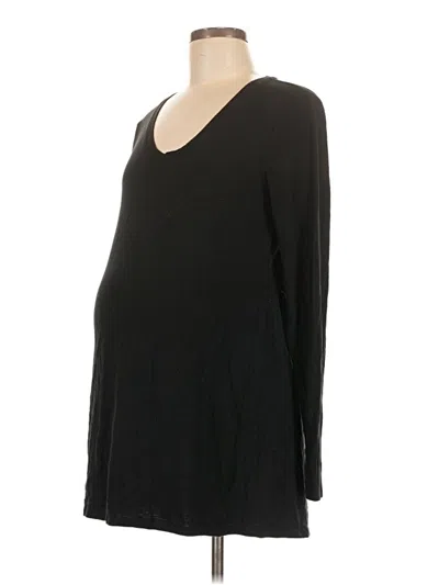 Pre-owned Isabel Maternity Casual Dress In Black