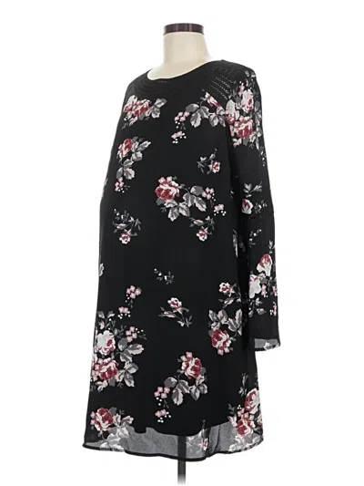 Pre-owned Isabel Maternity Casual Dress In Black