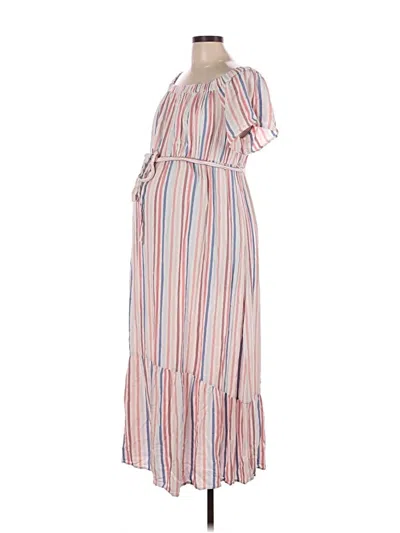 Pre-owned Isabel Maternity Casual Dress In Ivory
