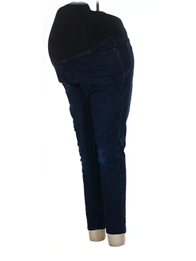 Pre-owned Isabel Maternity Casual Pants In Blue