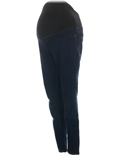 Pre-owned Isabel Maternity Casual Pants In Blue