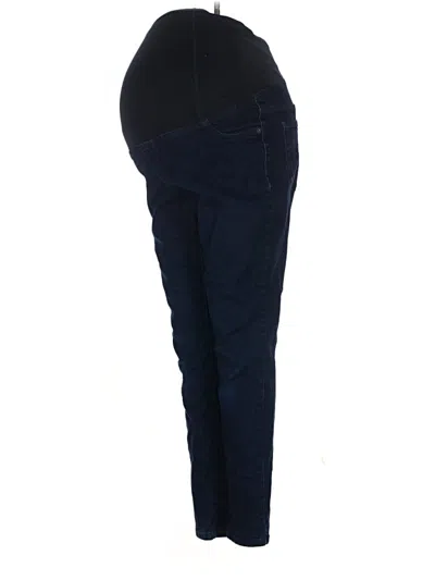 Pre-owned Isabel Maternity Casual Pants In Blue