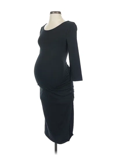 Pre-owned Isabel Maternity Cocktail Dress In Black