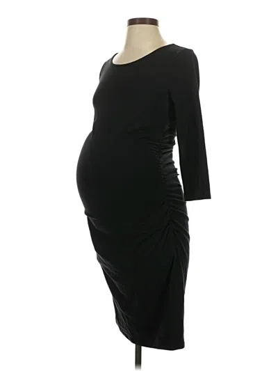 Pre-owned Isabel Maternity Cocktail Dress In Black