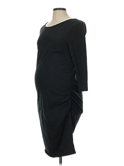 Pre-owned Isabel Maternity Cocktail Dress In Black