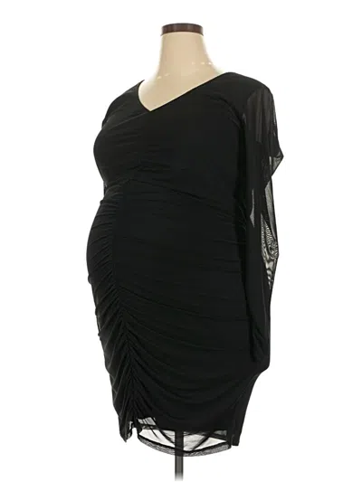 Pre-owned Isabel Maternity Cocktail Dress In Black
