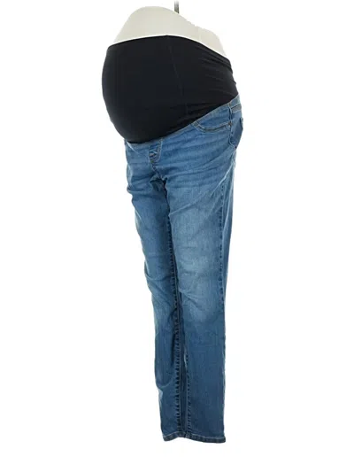 Pre-owned Isabel Maternity Denim Shorts In Blue