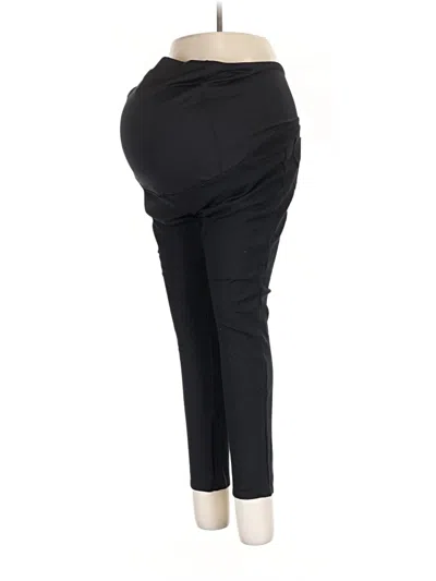 Pre-owned Isabel Maternity Dress Pants In Black