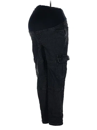 Pre-owned Isabel Maternity Jeans In Black