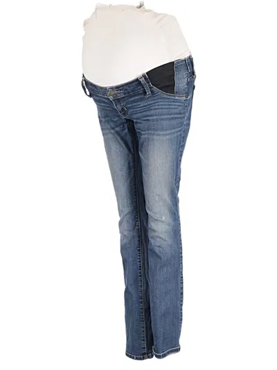 Pre-owned Isabel Maternity Jeans In Blue