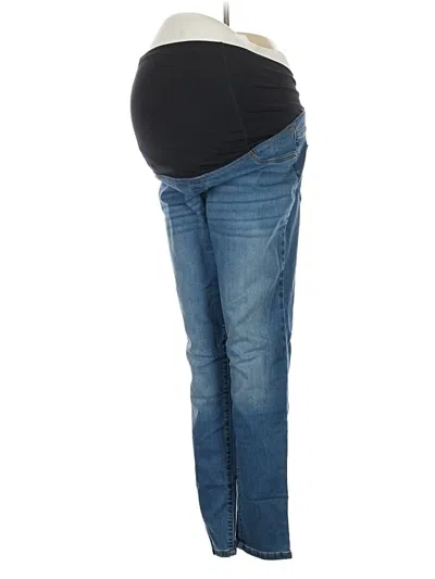 Pre-owned Isabel Maternity Jeans In Blue