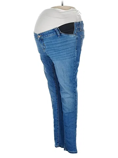 Pre-owned Isabel Maternity Jeans In Blue
