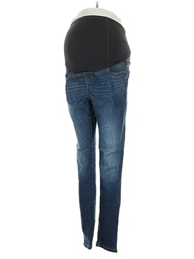 Pre-owned Isabel Maternity Jeans In Blue
