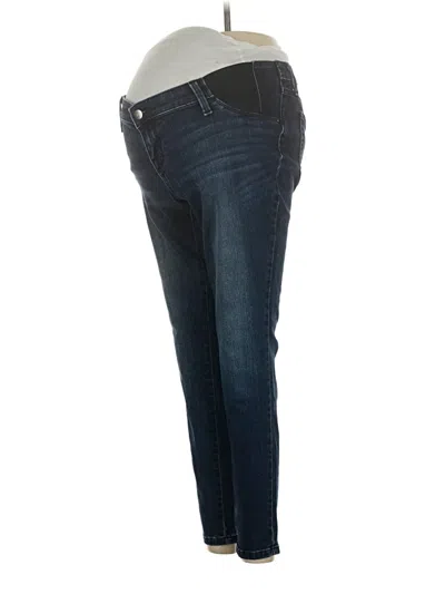 Pre-owned Isabel Maternity Jeans In Blue