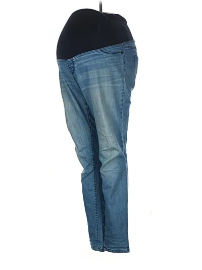 Pre-owned Isabel Maternity Jeans In Blue