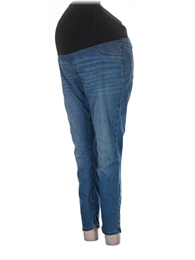 Pre-owned Isabel Maternity Jeans In Blue