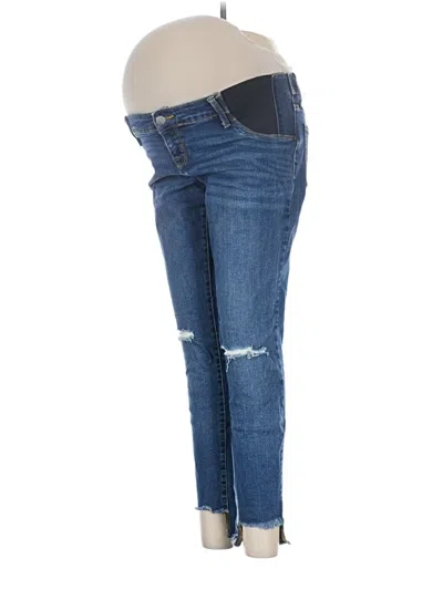 Pre-owned Isabel Maternity Jeans In Blue