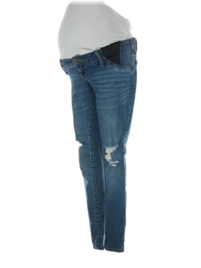Pre-owned Isabel Maternity Jeans In Blue