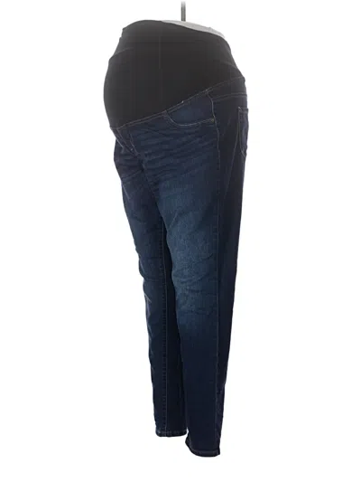 Pre-owned Isabel Maternity Jeans In Blue
