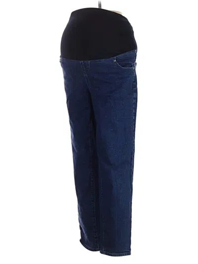 Pre-owned Isabel Maternity Jeans In Blue