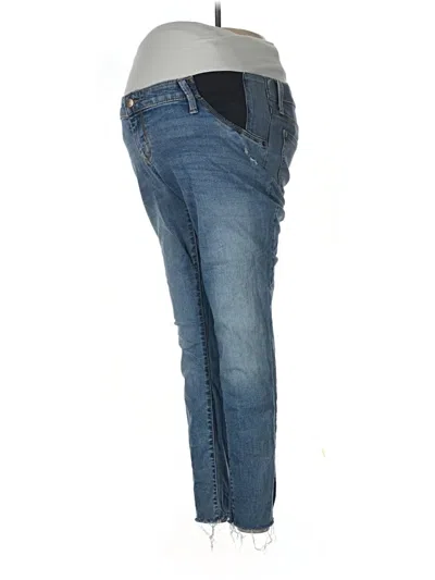 Pre-owned Isabel Maternity Jeans In Blue