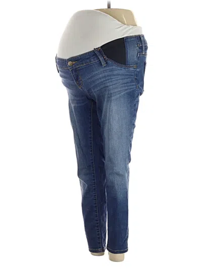 Pre-owned Isabel Maternity Jeans In Blue