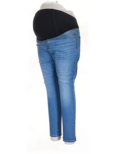 Pre-owned Isabel Maternity Jeans In Blue