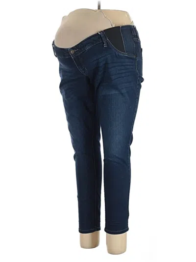 Pre-owned Isabel Maternity Jeans In Blue