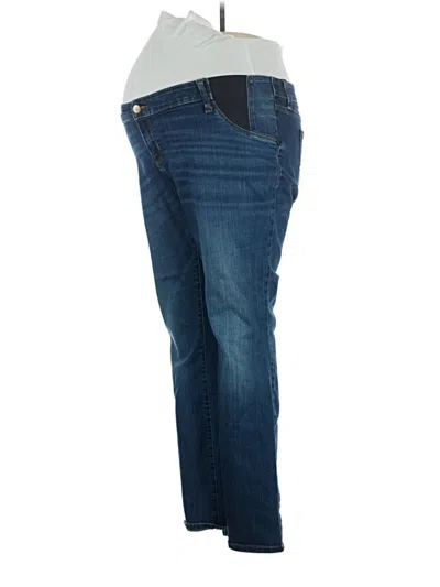 Pre-owned Isabel Maternity Jeans In Blue