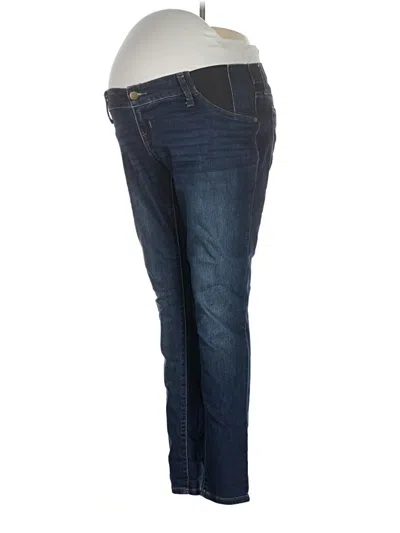 Pre-owned Isabel Maternity Jeans In Blue